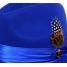 Bruno Capelo Royal Blue Australian Wool Fedora Dress Hat UN-108
